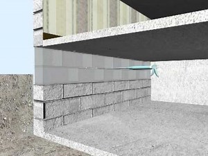 Infiltration murs enterres