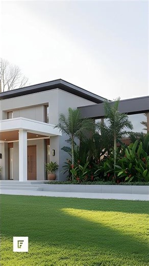 High-End Contemporary House 😍 Glass & Cladding Perfection.#shortsfeed #architecture #reels