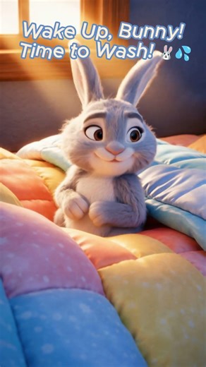 Wake Up and Get Ready With Bunny! Fun Morning Song 🐰 #forkids #morningroutine