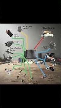 ECM Explained in 60 Seconds | All Engine Sensors & Parts Working Together | Auto Tech Guide 2026