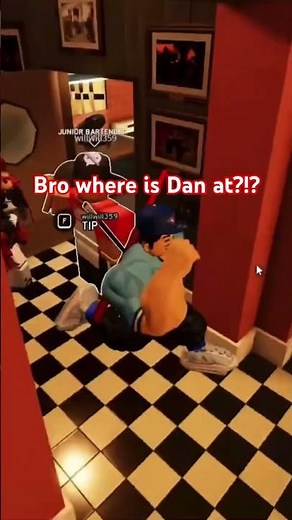 Roblox Dan’s diner part 1 full video down below 👇 #roblox #funny #pc #gamer #gaming