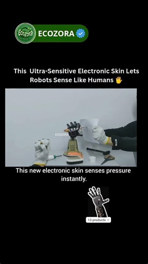 Robots That Can Feel Touch? This Changes Everything 🤖 #robotics #tech #innovation