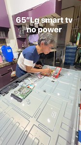 171K views · 1.7K reactions | Lg smart tv,65inch no power issue done repair power supply board #TvRepairHomeService #tvrepairservice #TVTechnician #TVTech #technician #TVRepair #troubleshooting #tech | Emmanuel Flores | Facebook