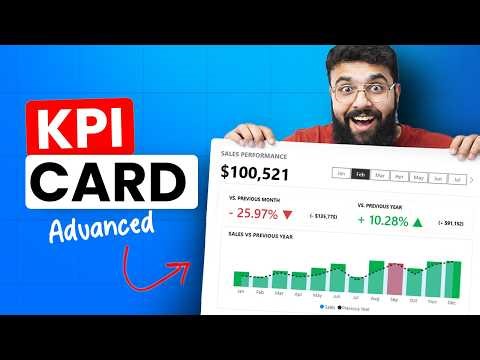 Stop Using Basic KPI Cards (Do THIS Instead in Power BI)