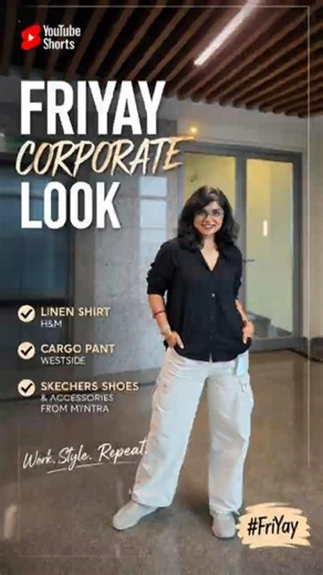 Casual Friday Corporate Outfit #youtubeshorts #casualstyle #ootd #friday #fashion