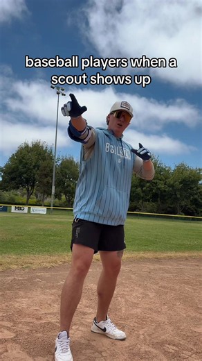 The moment gets a little too big… 😳💀 #baseballlife #baseballboys #baseball #scout @Baseball Lifestyle @Kevahn Ebron @Franklin Sports