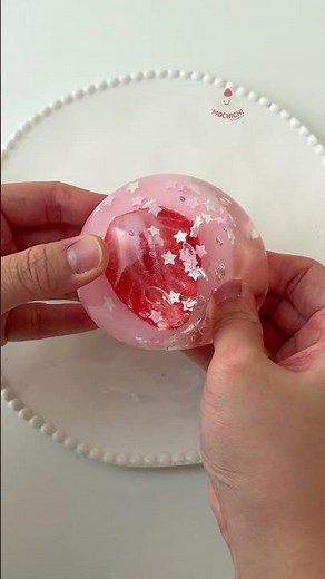 DIY Fidget Experiment! 🧪 Making Strawberry Cream Stress Balls