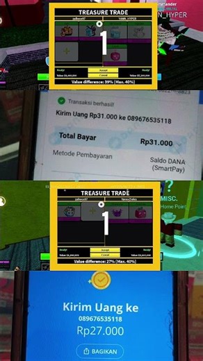 #shorts #bloxfruits #trade open trade or sell bloxfruit