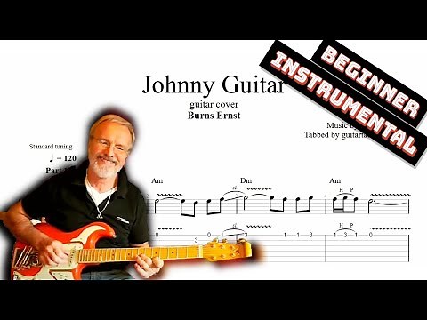 Johnny Guitar TAB - vintage guitar tabs (PDF + Guitar Pro)