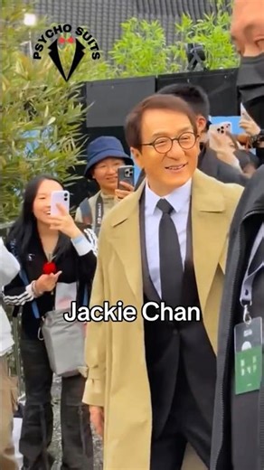 Jackie Chan Making An Entrance With Expensive Security #jackiechan