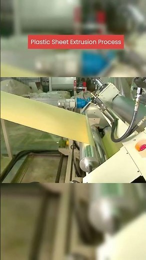 Plastic Sheet Extrusion Process
