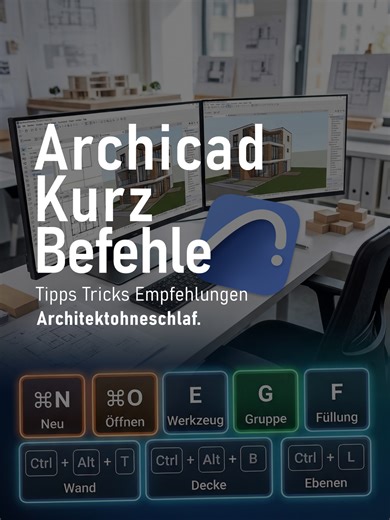 Archicad Kurzbefehle | Episode 2: Schneller als die Maus! ⚡️⌨️ In diesem Video zeige ich dir die wichtigsten Shortcuts für Windows & Mac, mit denen du deinen Workflow verdoppelst. 🚀 #archicad #architekturstudent #archicadshortcuts #studium #archicadtipps #architecturestudent #produkviral #architektur #archicad28#semester projekt #lifehacks