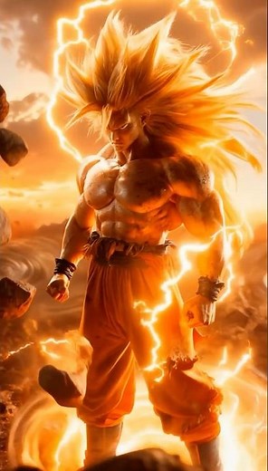 Real Life Dragon Ball #goku #aiart #dragonball