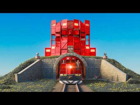 I Built The Most Broken Train Base In Rust...