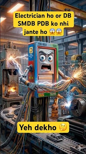 DB vs SMDB vs PDB ⚡ Electricians Ka Secret! #shorts
