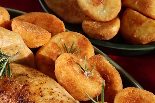 James Martin’s simple method for crispy potatoes