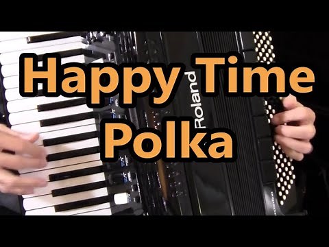 ~Roland 4x accordion, Happy Time Polka, FREE sheet music, Dale Mathis
