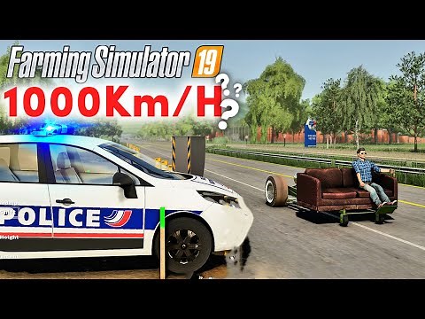 The FASTEST VEHICLES in Farming Simulator 19!