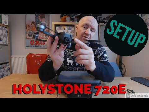 HOLY STONE HS720E DRONE - PRE FLIGHT SETUP | Calibration | Ophelia Go Set up