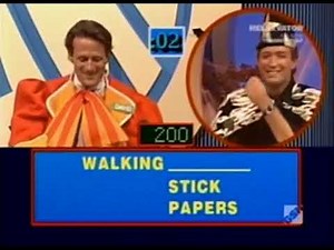Halloween Week in Game Shows: Match Game '90 (October 31, 1990) Vicki vs David