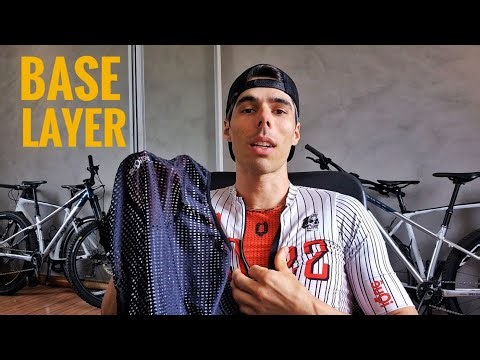 What are cycling base layers used for?