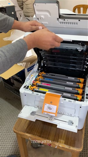 So Relaxing! ASMR Unboxing Brother DCP-L3560CDW Color Laser Printer #ASMR#PrinterASMR#BrotherPrinter