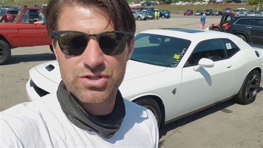 Taking a nearly eight hundred horsepower Mopar to wholesale auction