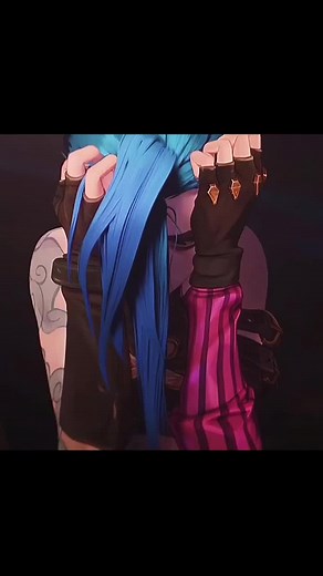 Jinx and Vi | Arcane League of Legends Fighting Scene