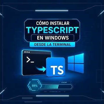 How to Download and Install TypeScript on Windows ✅ From the Terminal 🔥 #programming #cmd #hack #yt