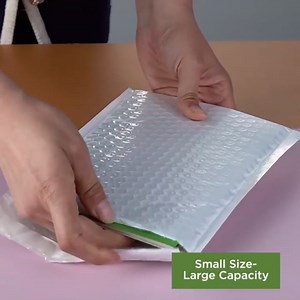 Bubble Mailers 6x10 Inch (10 Pack, White) – Poly Padded Shipping Envelopes, Self-Sealing Waterproof & Tear-Resistant Packaging Bags