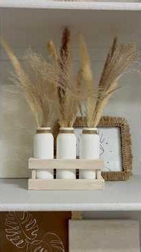 Boho/farmhouse DIY, easy DIY project #diy #boho #homedecor #easydiy