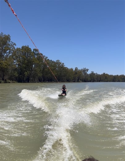 Molly Rose on Instagram: "20 years later and shes still got it!! See last slide for my crazy fast kneeboarding"
