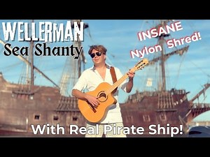 WELLERMAN Sea Shanty (Nathan Evans) | Fingerstyle Acoustic Guitar Cover on Classical Spanish Guitar