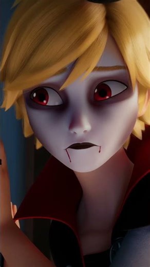 Spooky makeup 🧛 #miraculousladybug #adrienette #ladybug #catnoir #miraculousseason6 #miraculous #mlb