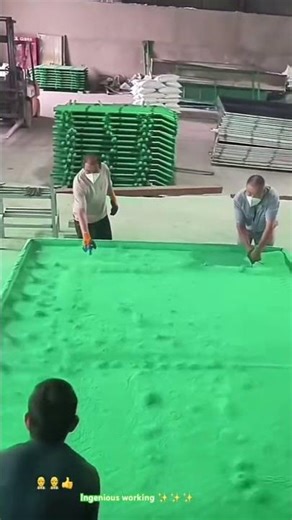 Coating wire mesh safeguard fence 🍀… Art working