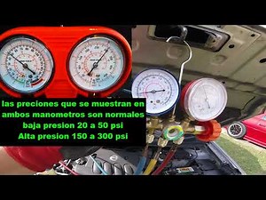 Normal Low and High Pressure in the Automotive Air Conditioning System