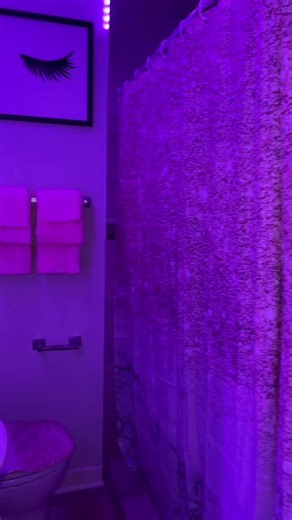 Neon Pink Shower Makeover | Restroom Transformation