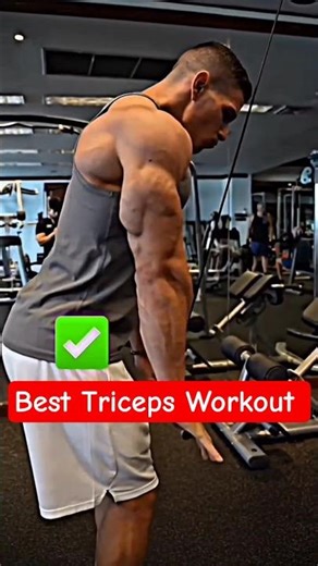 Cable Ropes ONLY Triceps Workout! 🚀 Blast All 3 Heads for Peak Arm Size 💯 #Triceps
