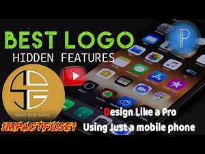 CREATE A STUNNING LOGO IN PIXELLAB ON MOBILE || STEP-BY-STEP LOGO DESIGN TUTORIAL