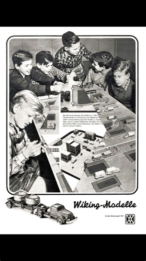 Als Autos noch keine Scheiben hatten: Wiking 1957 🚗