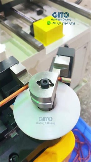 Integrated Copper Tube Cutting, Bending and End Forming All in One
