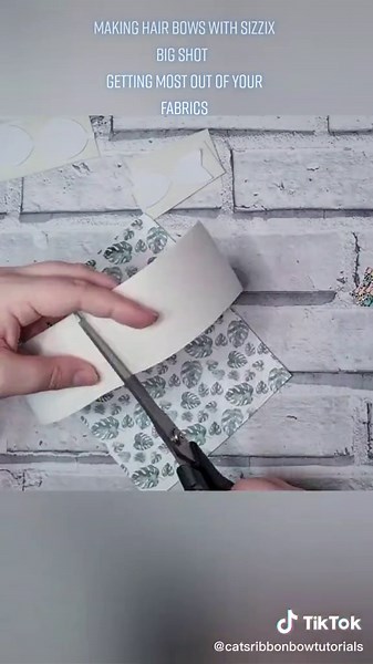 Tutorial de la máquina Sizzix Big Shot para lazos de pelo