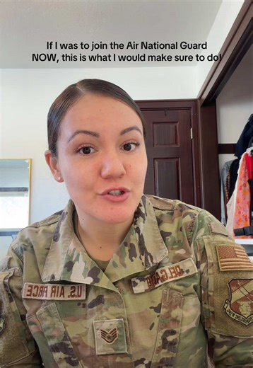 If I was to join ANG now, this is what I’d make sure to do #airnationalguard #airforce #military #basictraining #militarytips