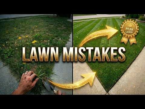 Common Lawn Care Mistakes Homeowners Make