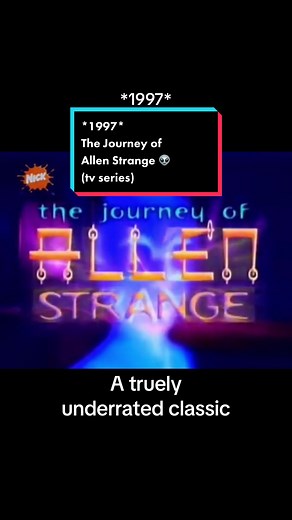 Nickelodeon’s THE JOURNEY OF ALLEN STRANGE. 1997. . . . . . . . . . . #thejourneyofallenstrange #90snickelodeon #90snick #nickelodeon #nickelodeonmemories #nickelodeonuniverse #90s #90skid #90sbaby #90saesthetic #90sthrowback #90smusic #90shair #90sstyle #90sfashion #90scommercial #90scommercials #90stoys #90sads #oldschool #throwback #nostalgia #retrotoys #nostalgic #childhood #childhoodmemories #childhoodmemory #kidstv #commercial #retro #vintage #retrogaming #retrogamer #gaming #gamer #games 