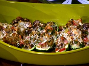 Stuffed Young Zucchini