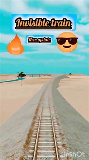 invisible train 😎🔥