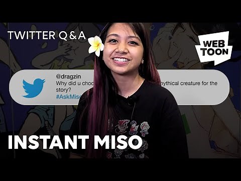 Instant Miso Answers Twitter Questions from Fans | WEBTOON