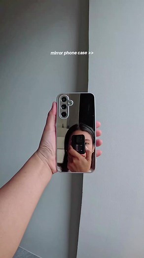 Mirror phone case.✨️ #phonecase #phonecaserecommendation #samsungcase #mirrorphonecase