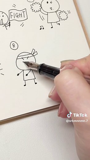 簡単でかわいい応援イラストの描き方